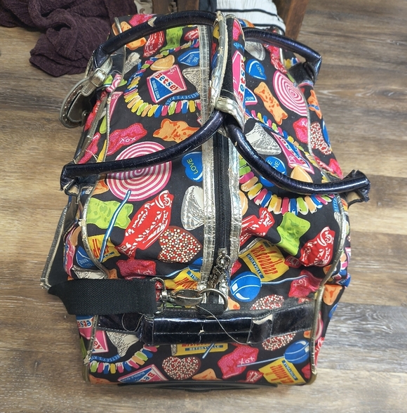 Betsey Johnson Vintage Candy-Themed Travel Bag - Picture 4 of 16